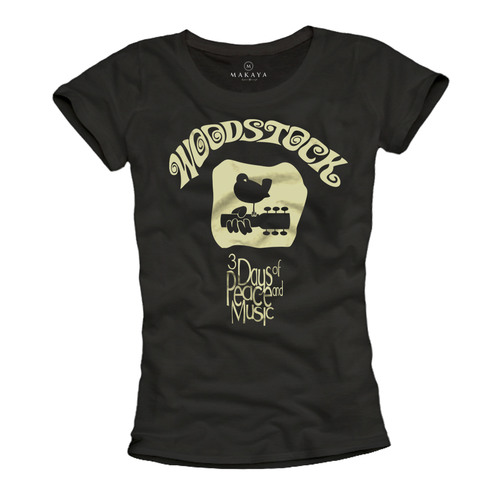 Damen T-Shirt - Woodstock