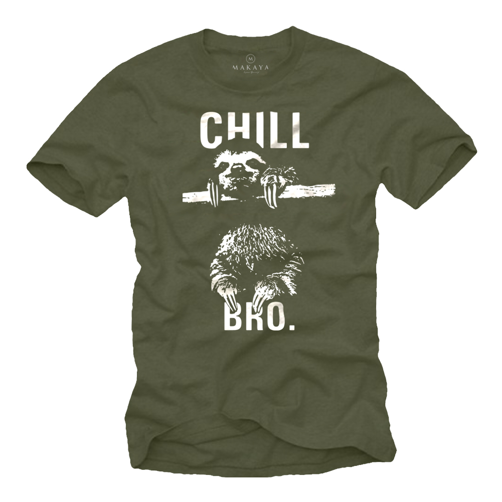 Herren T-Shirt - Chill Bro Motiv