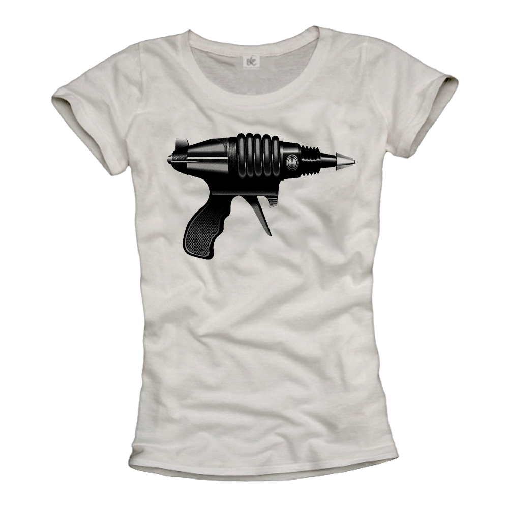 Damen T-Shirt - Laser Gun