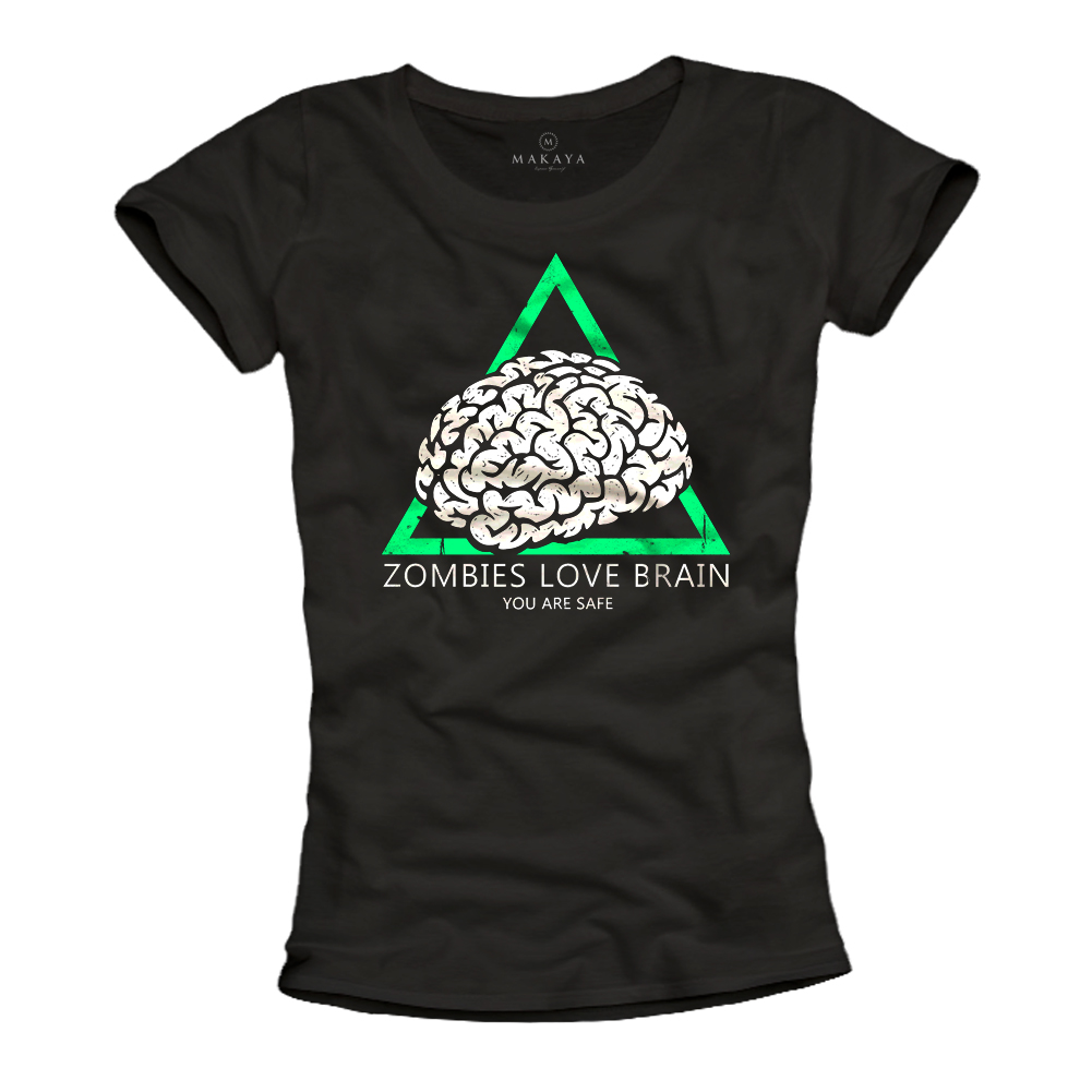 Damen T-Shirt - Love Brains