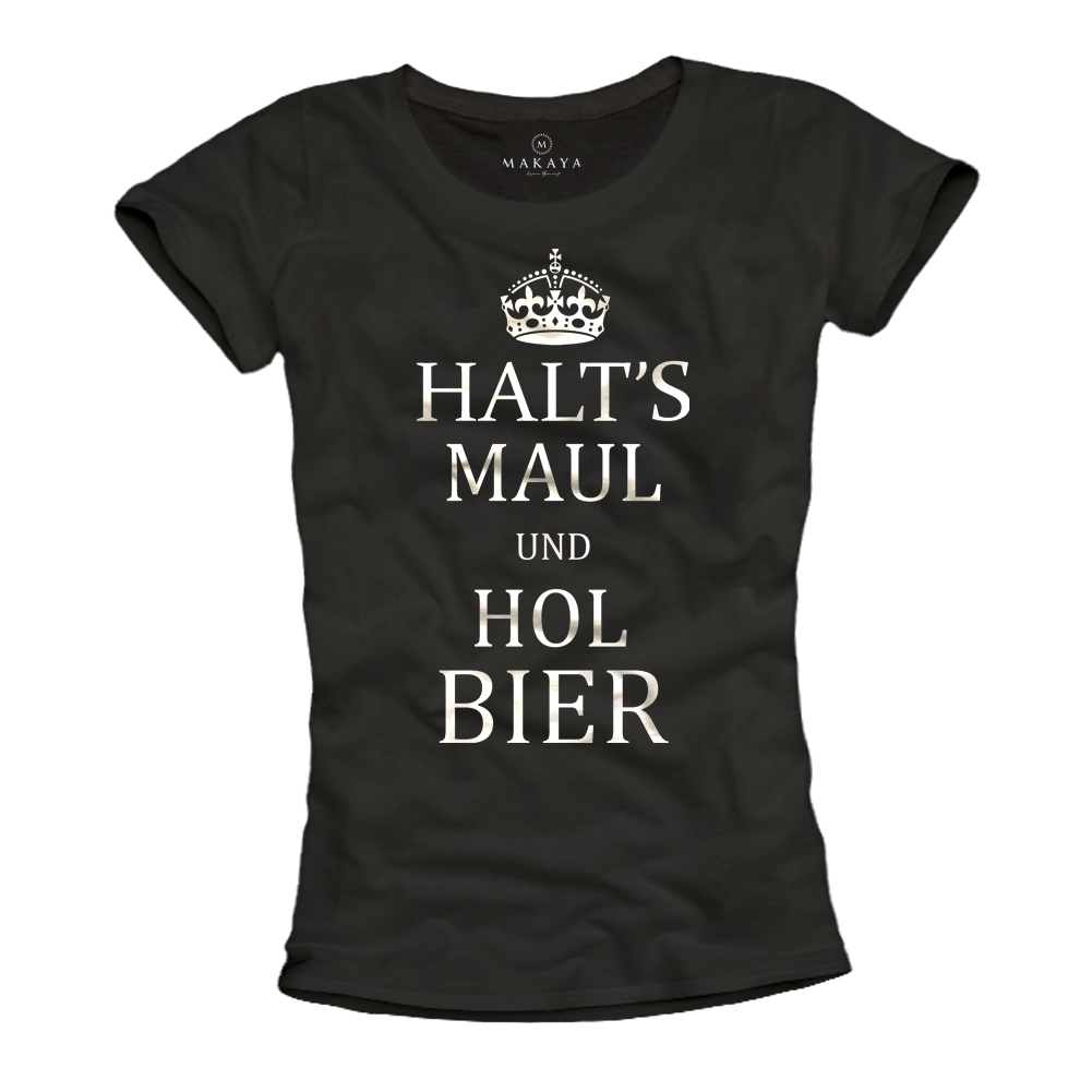 Damen T-Shirt - Halt´s Maul