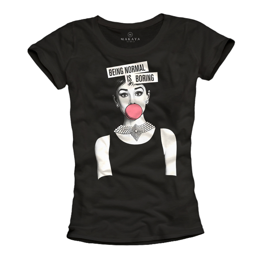 Womens T-Shirt - Audrey Hepburn