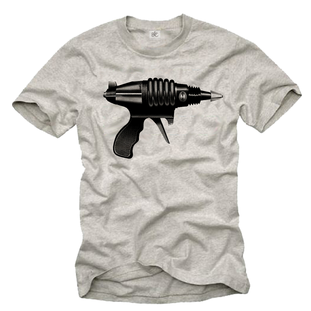 Herren T-Shirt - Laser Gun