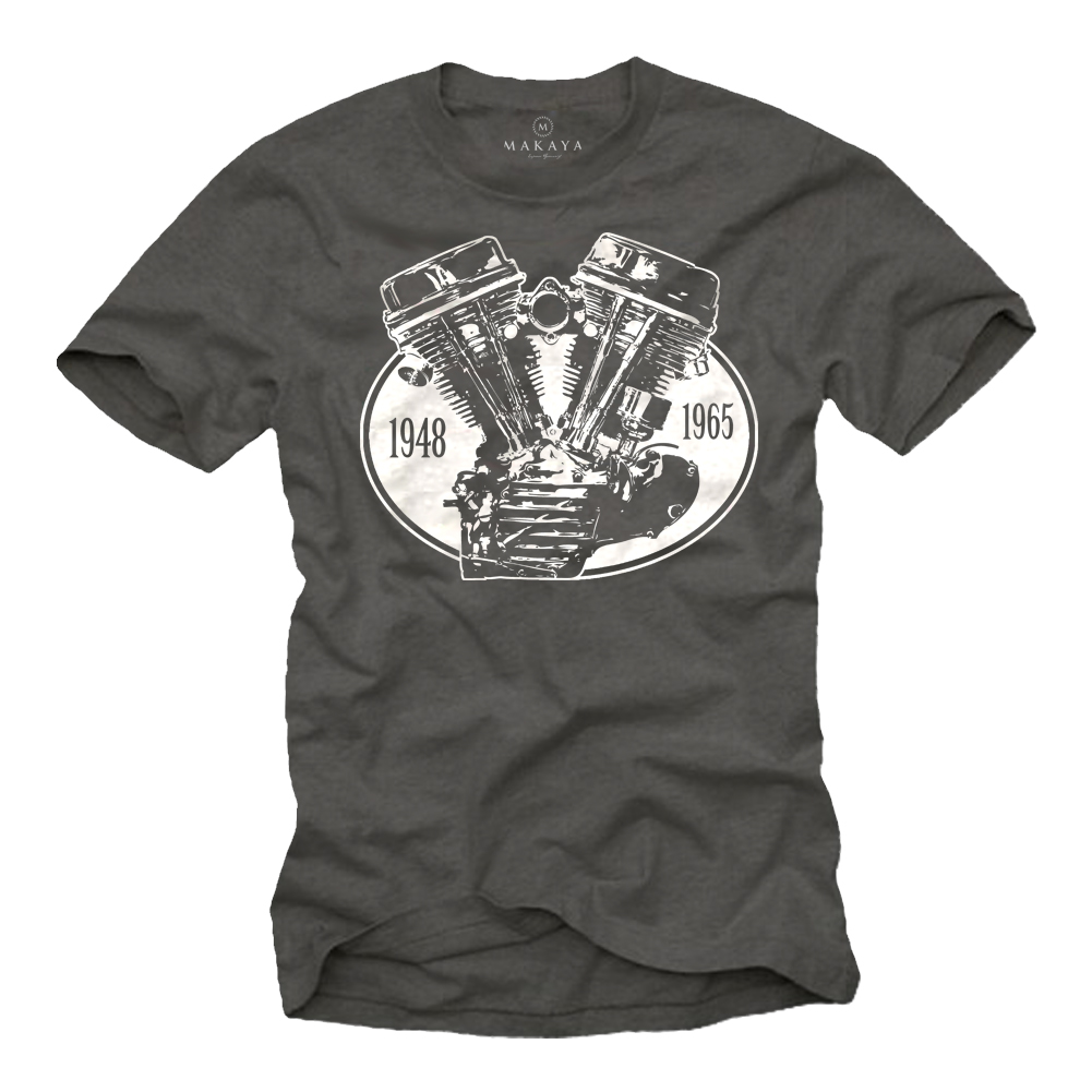 Panhead T-Shirt Herren - Geschenke für Motorradfahrer