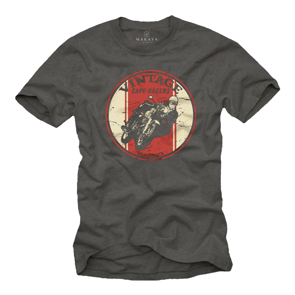 Men's T-Shirt - Vintage Cafe Racer Design