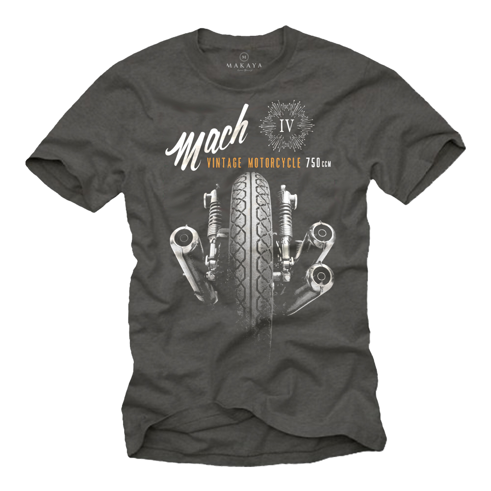 Mach 4 Herren T-Shirt - Ausgefallene Motorradbekleidung