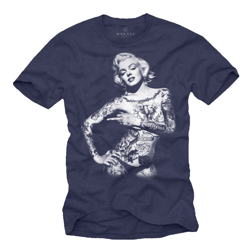 Marilyn Tattoo T-Shirt for men
