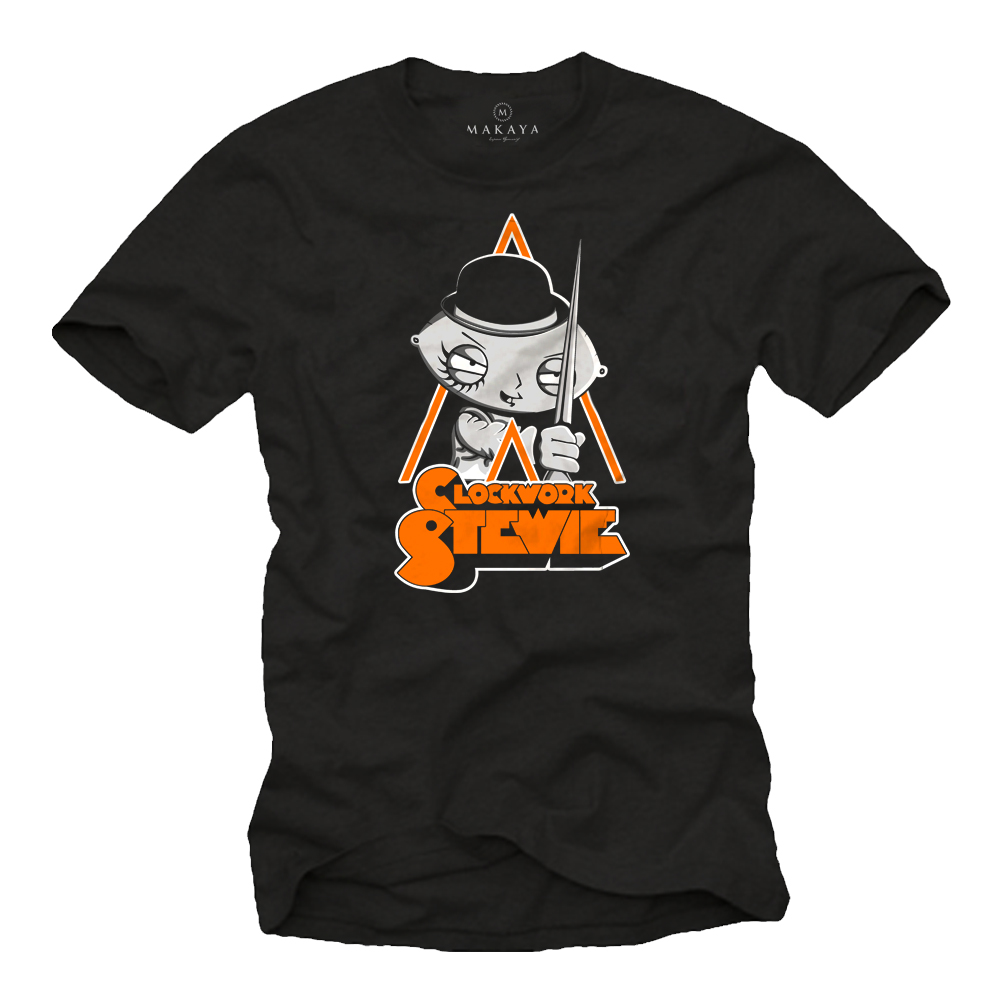 Herren T-Shirt - Clockwork Stewie