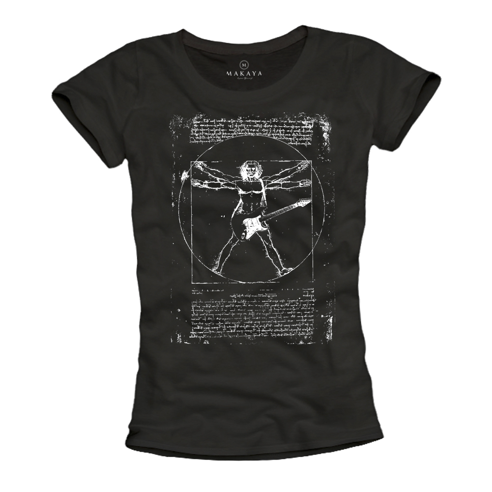 Damen T-Shirt - Da Vinci Rock