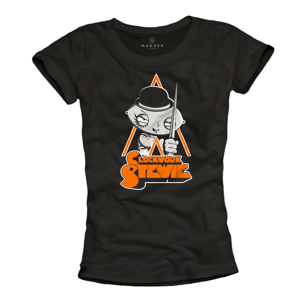 Damen T-Shirt - Clockwork Stewie