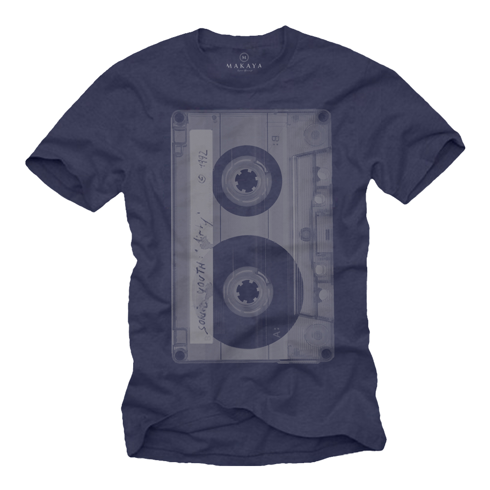 Herren T-Shirt - Vintage Tape Motiv