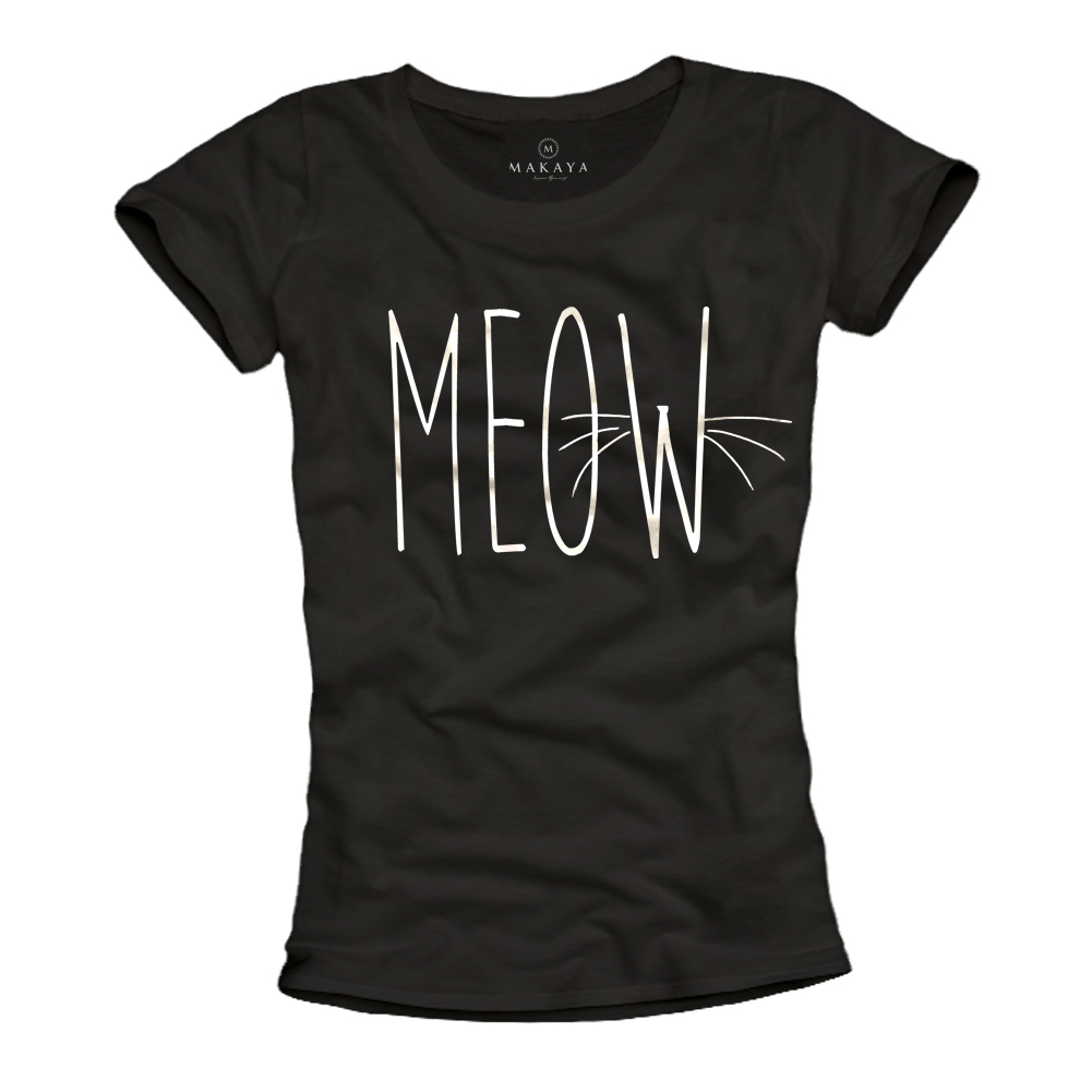 Damen T-Shirt - MEOW