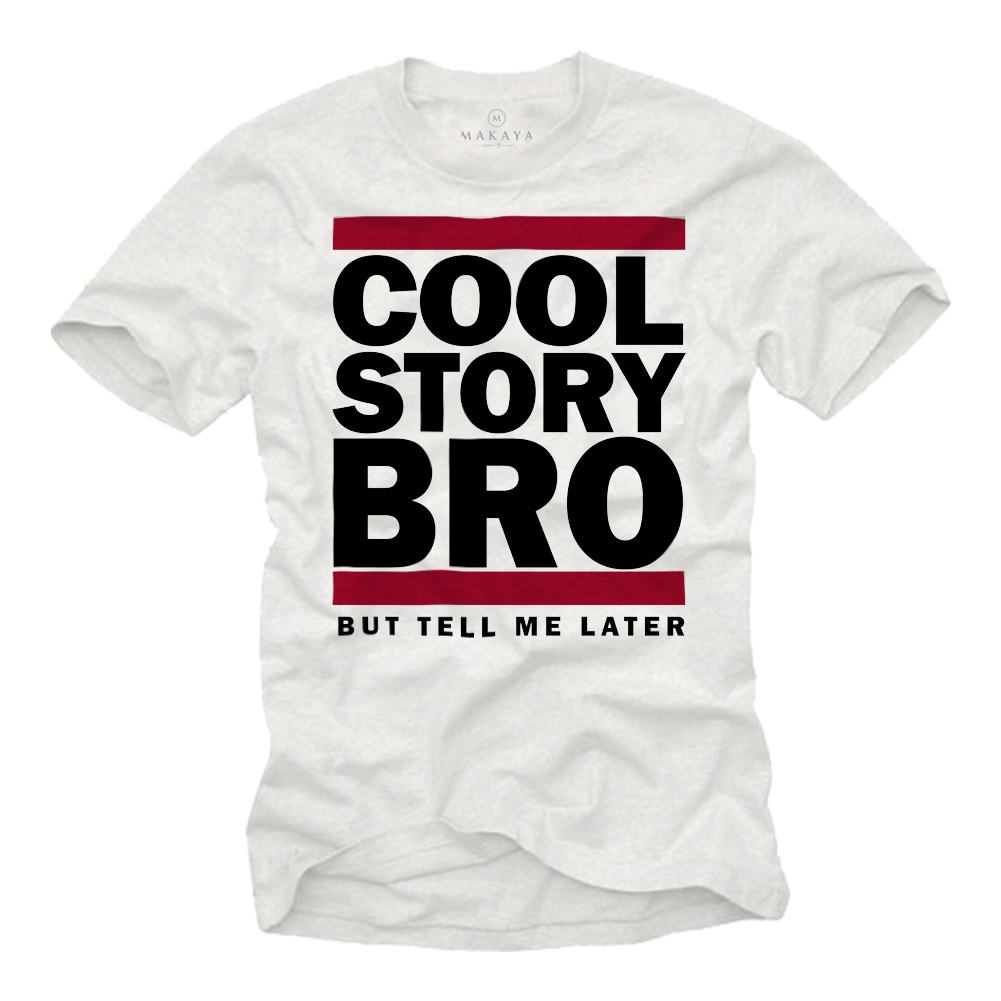 Men's T-Shirt - Cool Story Bro design