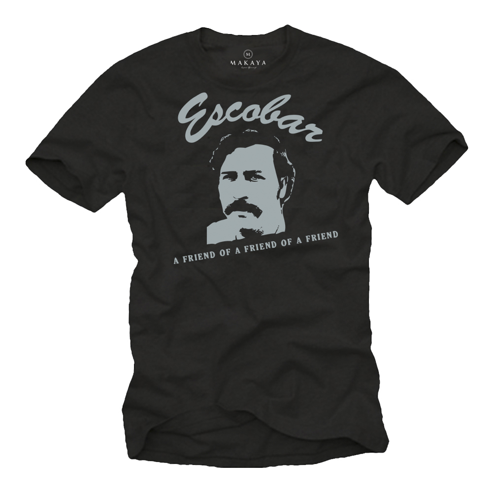 Pablo Escobar T-Shirt design for men