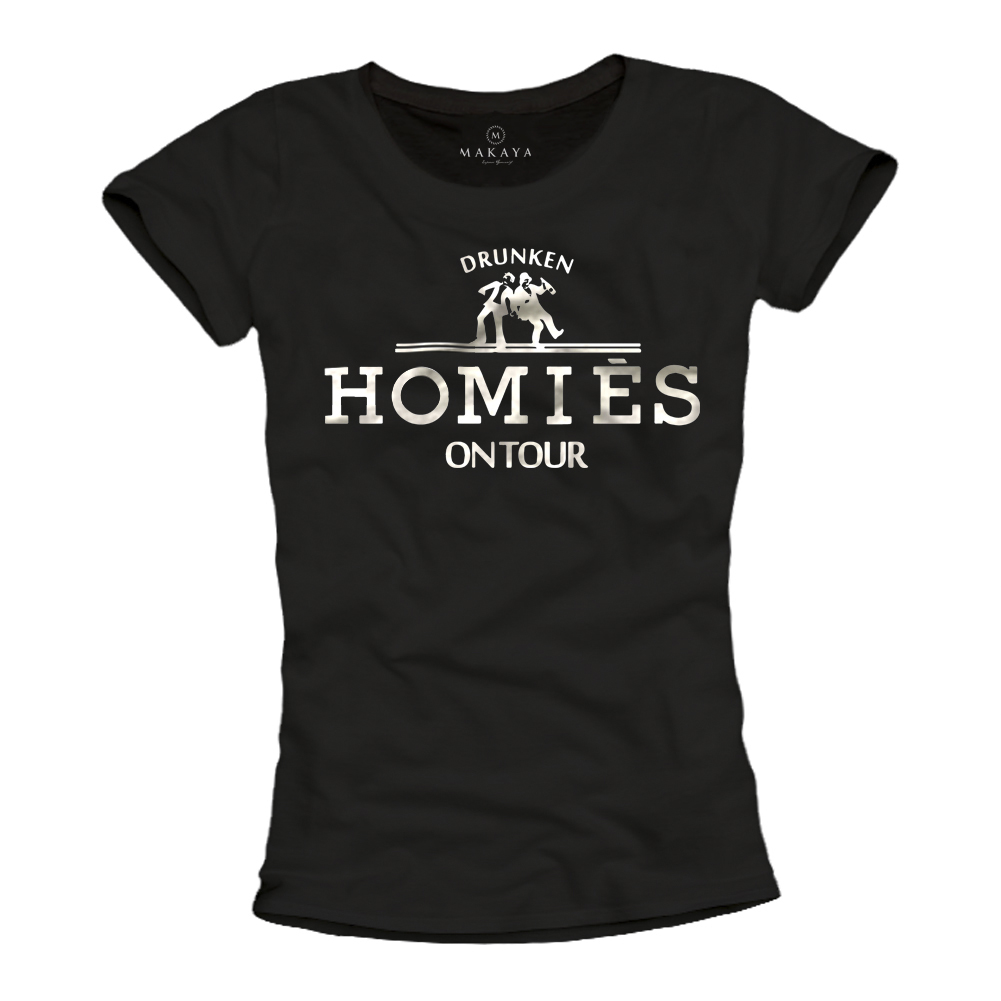 Damen T-Shirt - Drunken Homies